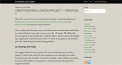 Desktop Screenshot of blog.theleadingzero.com