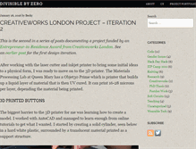 Tablet Screenshot of blog.theleadingzero.com